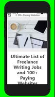 Freelance Writing Jobs स्क्रीनशॉट 2