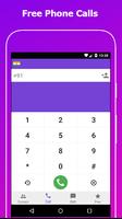 Free Phone Calls - Free SMS Te постер