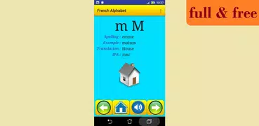 French alphabet for students