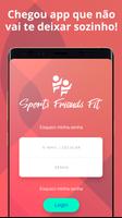 Sports Friends Fit Affiche