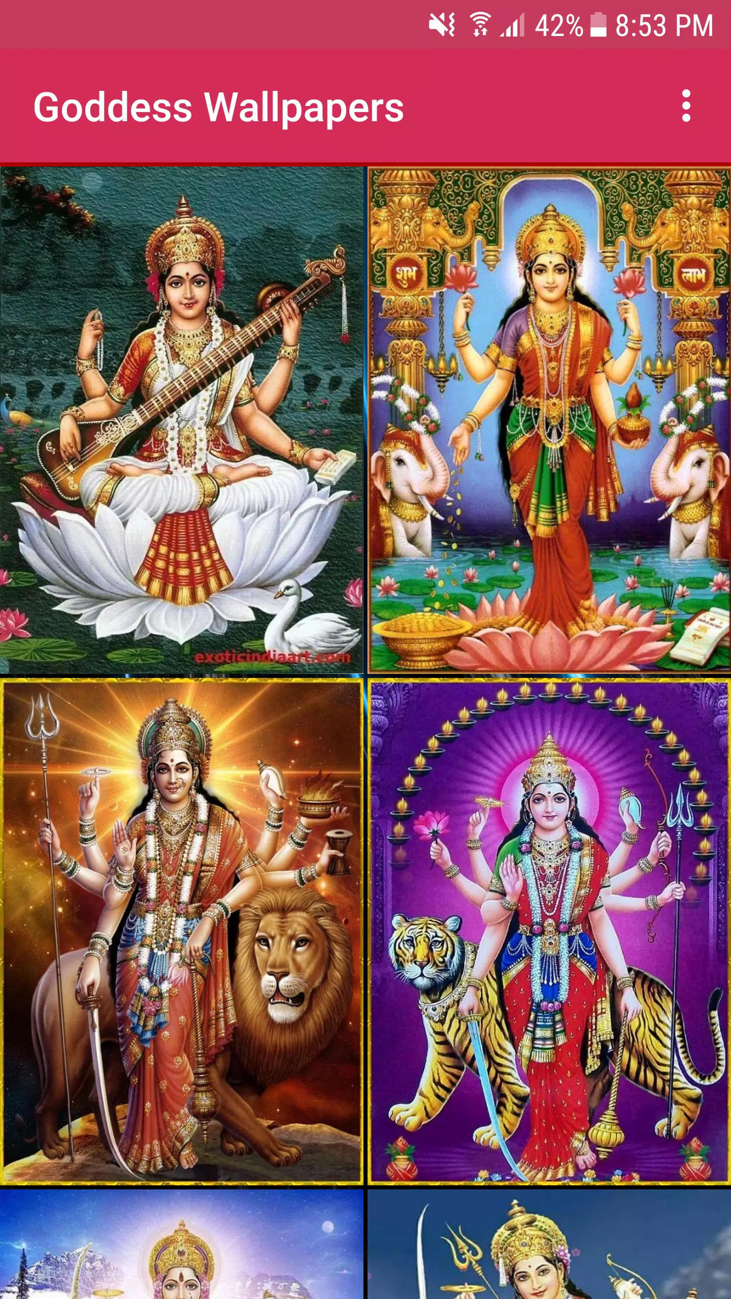 Hindu Gods And Goddesses Wallpaper
