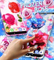 Poster Winter rose live wallpaper