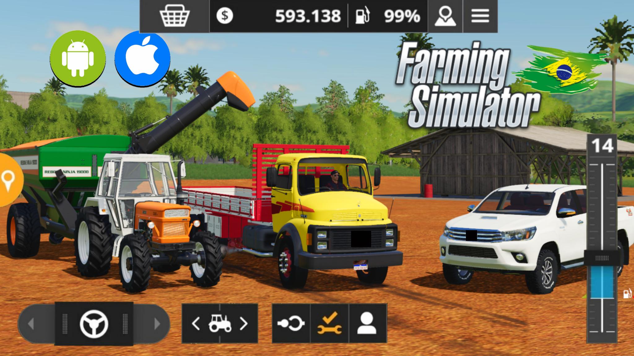 Jogo de Trator Farming Simulator 2020 Mods - FS for Android - Download