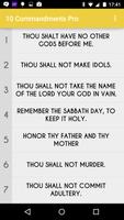 10 Commandments Pro poster