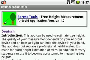 Tree Height Measurement screenshot 3