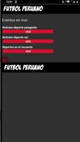 Futbol peruano en vivo Affiche