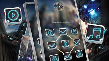Future City Launcher Theme screenshot 3