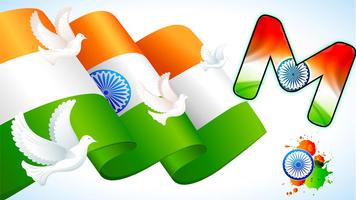 Lettre du drapeau indien: jour capture d'écran 3
