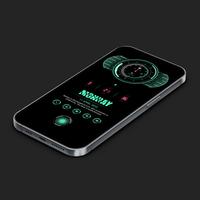 Futuristic Theme for KLWP الملصق