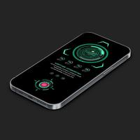 Futuristic Theme for KLWP تصوير الشاشة 1