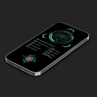 Futuristic Theme for KLWP capture d'écran 2