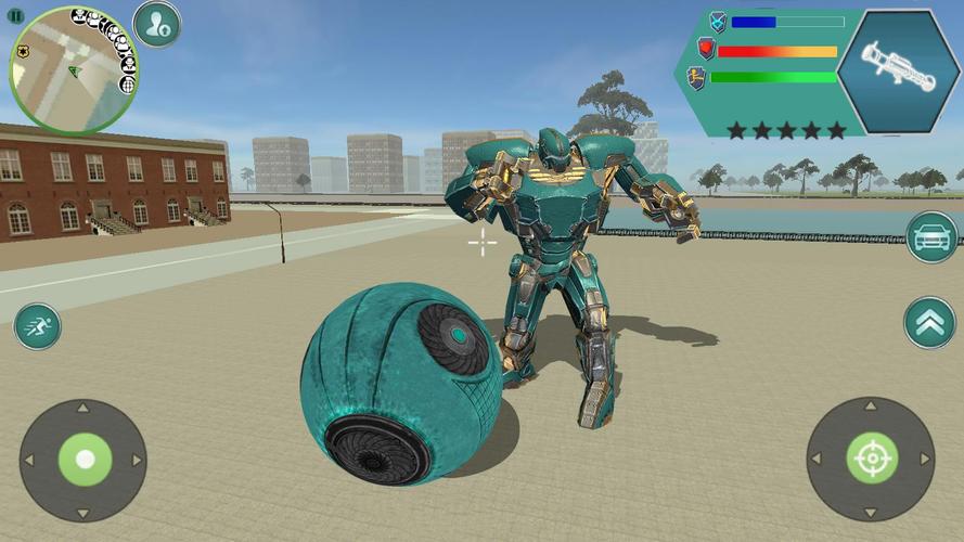 Android İndirme için Futuristic Robot Ball Transform Battle City APK Android İndirme için Futuristic Robot Ball Transform Battle City APK