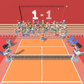 Tennis game tennis ball 3d