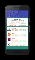 Malaysia Petrol Price poster