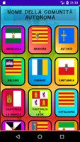 Poster Bandiere della Spagna