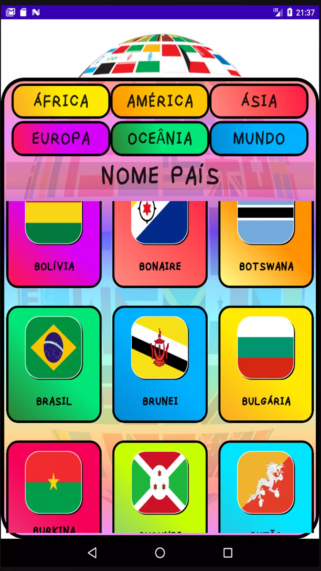 Download do APK de Bandeiras do país - países, ba para Android