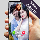 Full Screen Romantic Video Ring For Incoming Call icône