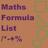 Maths Formula List APK