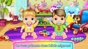 Ma nounou: Jeux de soin de bebe Affiche