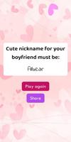 3 Schermata Cute Nickname for Boyfriend