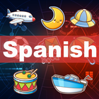 Fun Spanish Flashcards with Pictures icône