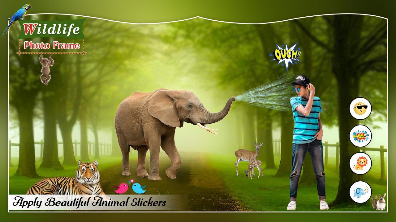 Wild Animal Photo Editor Frames For Android Apk Wild Animal Photo Editor