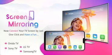 Screen Mirroring with TV - Mobile Screen to TV