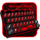 3D Classic Business Red Black keyboard Theme APK