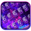 Fantasy Galaxy Glitter Theme Keyboard