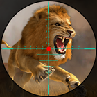 ikon permainan berburu singa senjat