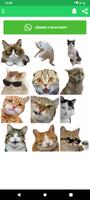 Stickers de gatos graciosos captura de pantalla 2