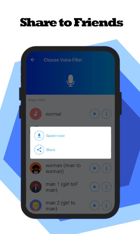 Voice changer demo. Change your Voice.
