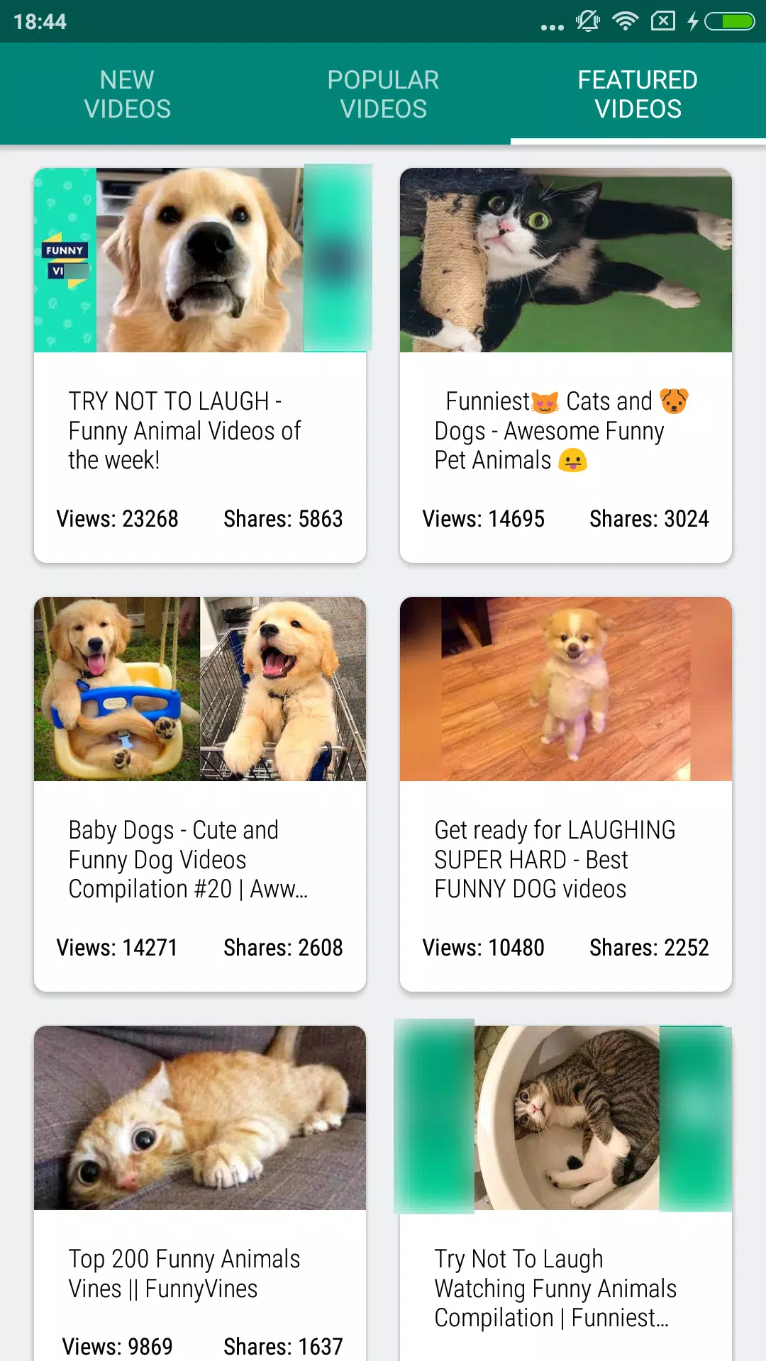 engraçados vídeos animais - Baixar APK para Android