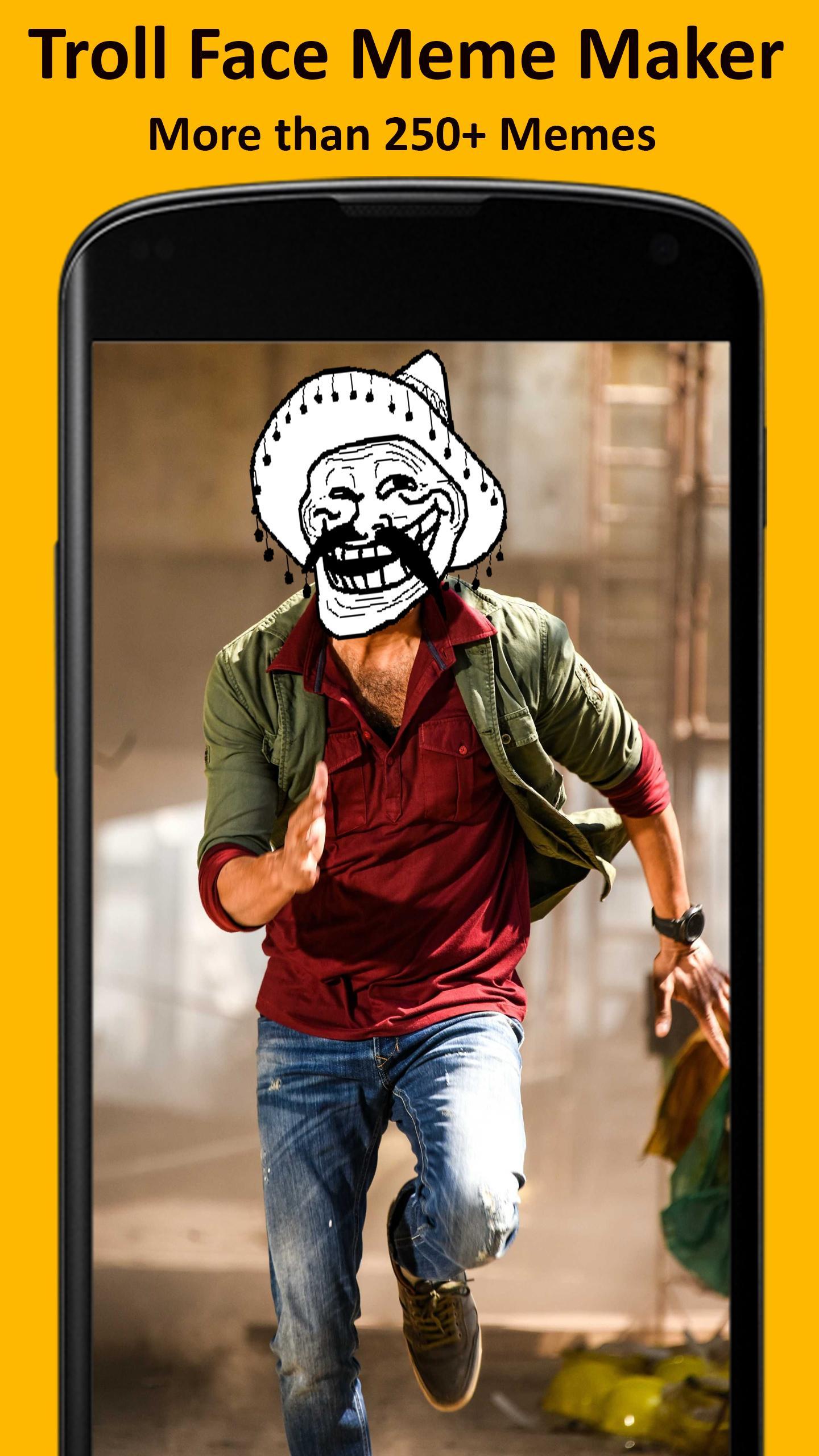 Télécharger gratuitement Images Troll Face Troll Face Maker Meme Faces For Android Apk Download dernière salutations