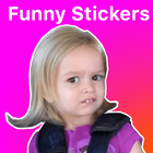 Funny Stickers - WAStickerapps आइकन