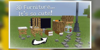 Furniture mod for MCPE capture d'écran 1