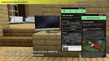 Furniture mods for Minecraft poster