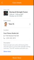 2 Schermata Fuse Fitness