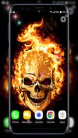 Skull Live Wallpaper পোস্টার