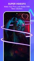 Neon FX Video Effects постер