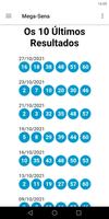 برنامه‌نما Mega-Sena Lottery Results عکس از صفحه