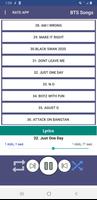 BTS Songs ภาพหน้าจอ 3