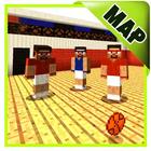 Basketball maps for Minecraft PE ícone
