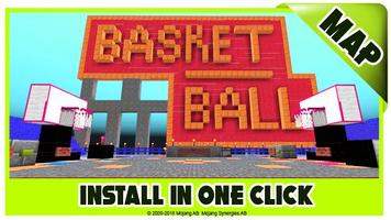 Basketball maps for Minecraft PE capture d'écran 1