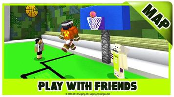 Basketball maps for Minecraft PE capture d'écran 2