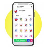 BT21 Sticker for WhatsApp скриншот 3