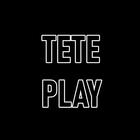 Tete play icône