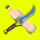 Knife, Bottle, Dart games icône