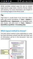 Free OpenOffice Tutorial اسکرین شاٹ 3
