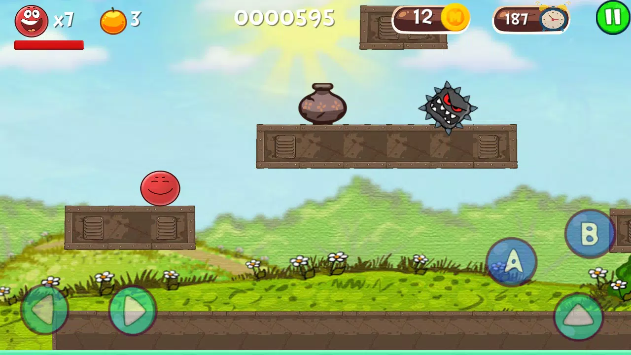 Pou Green Ball 4  Game Adventure Film, , game, video